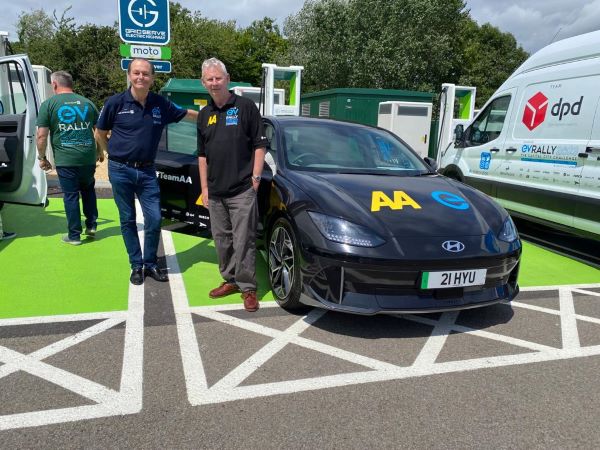 Ek and quentine wilson at ev rally 2023