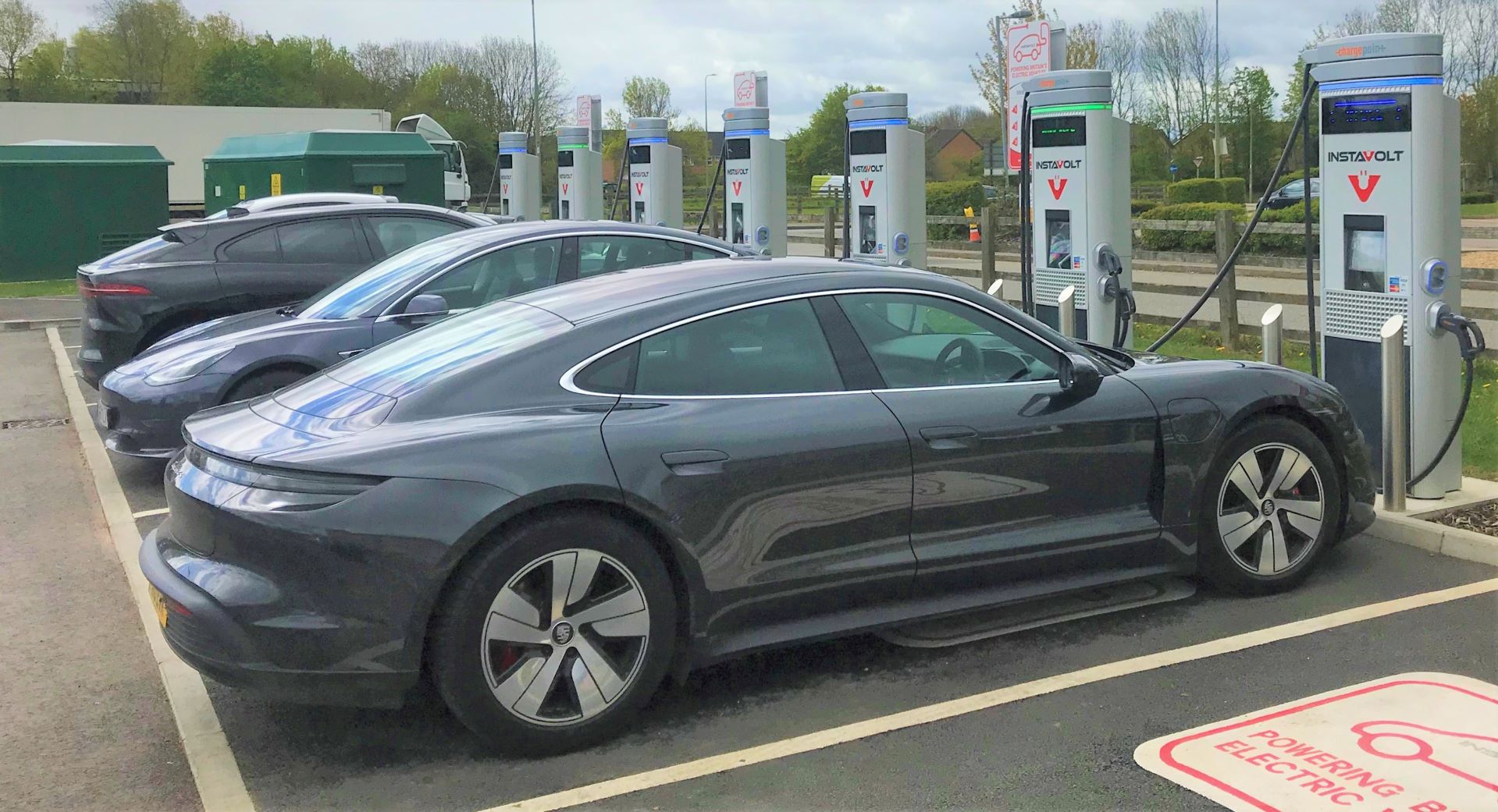 Porsche at instavolt cropped small