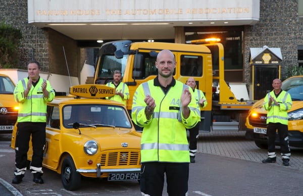 Image credit: Simon Jones Clap for carers close up