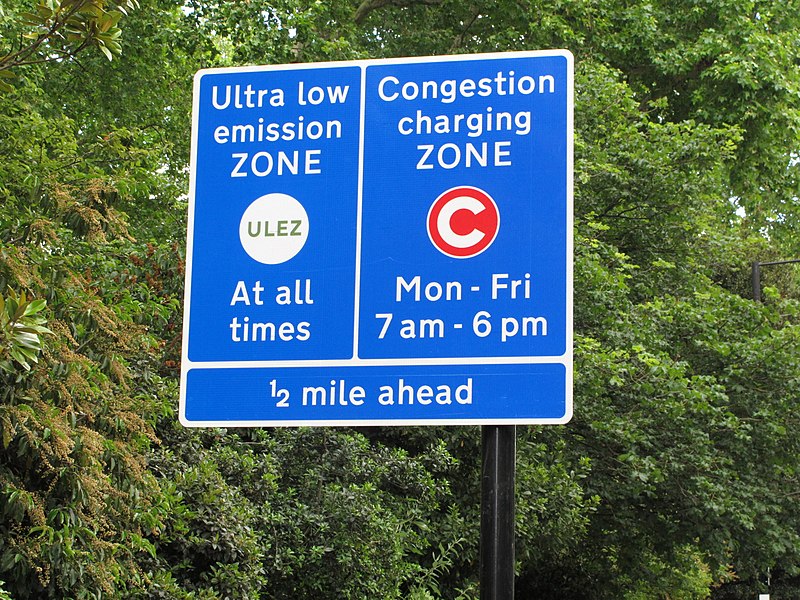 Signfor londonultralowemissionzonegeograph 6183970