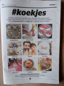 koekjes in telegraaf