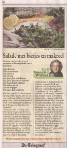 Telegraaf recept bietjes