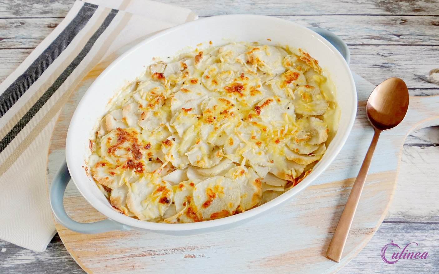 Aardpeer gratin