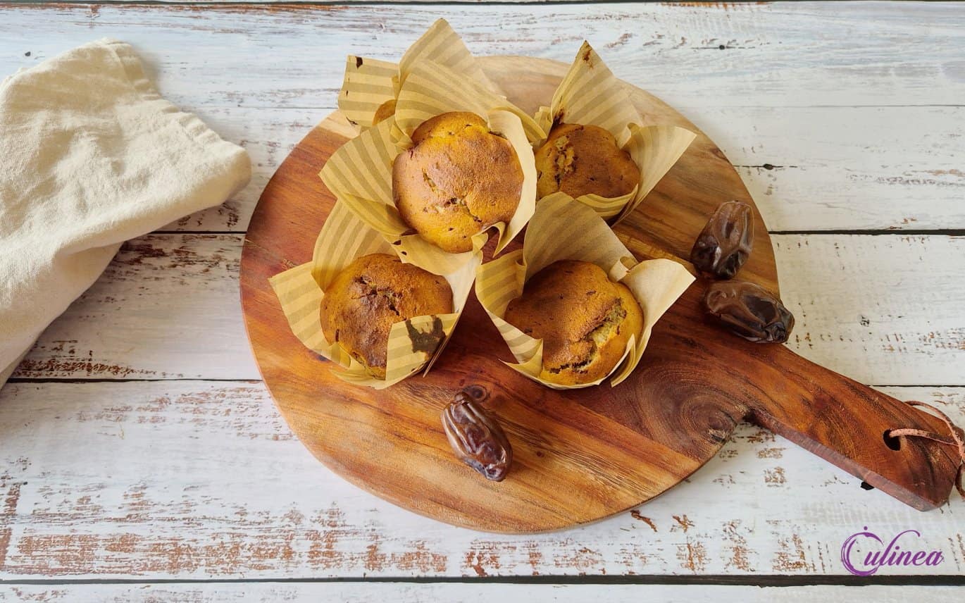 Banaanmuffins met dadel