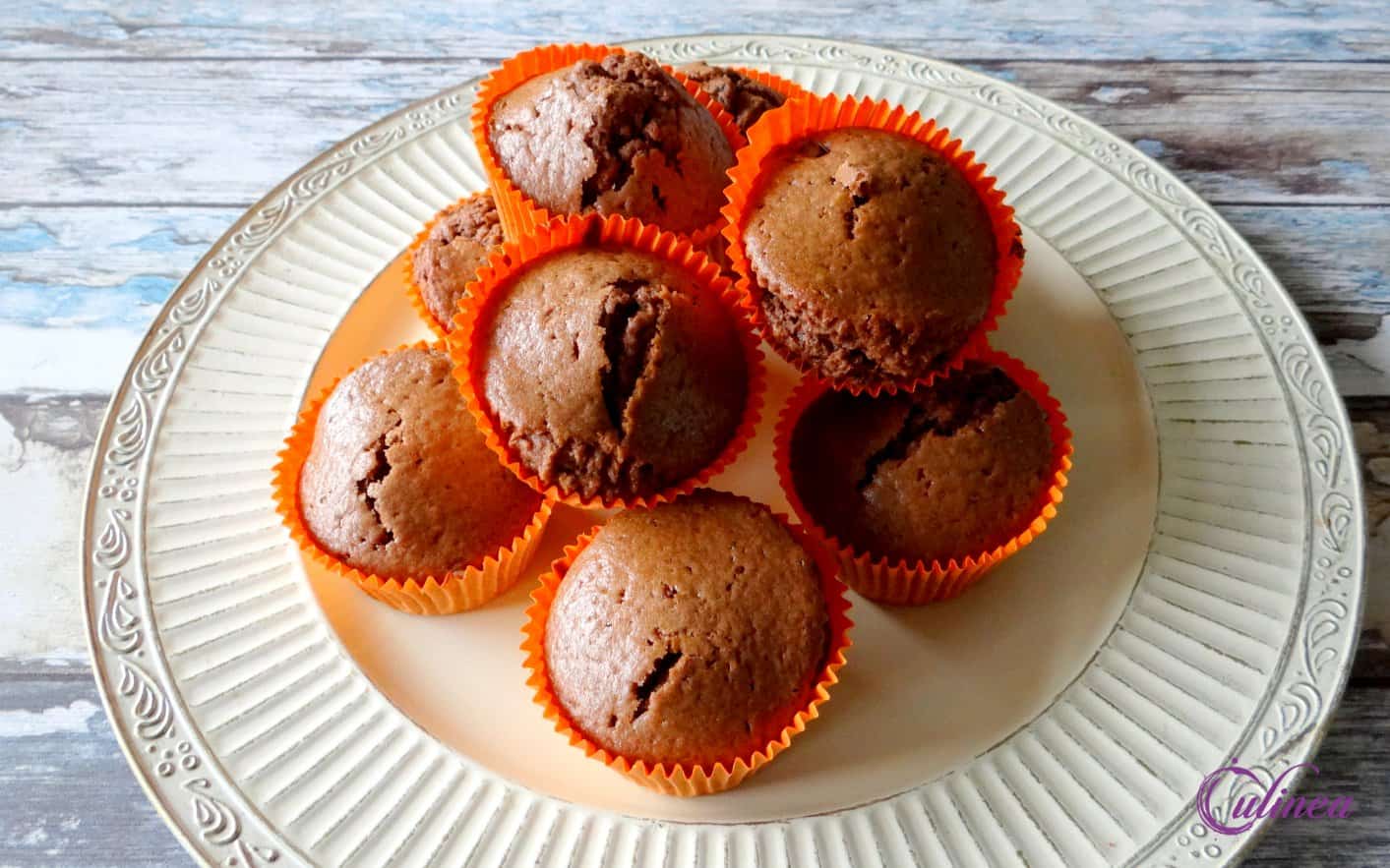 Chocolade Muffins met Chai Smaak