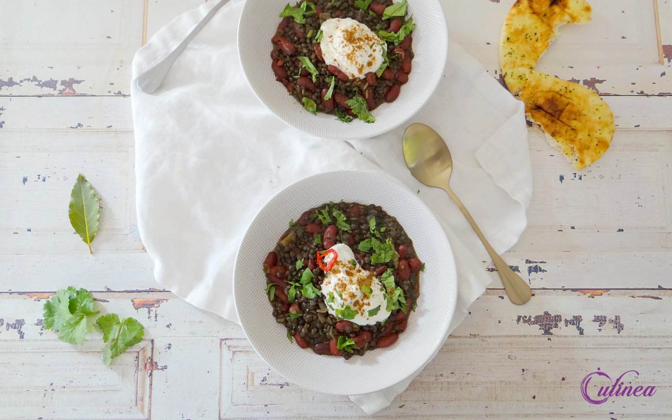 Dahl van zwarte linzen