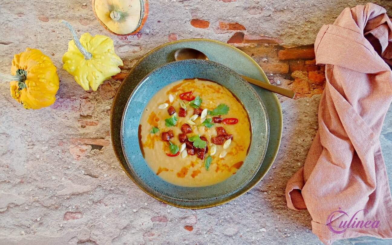 Pompoensoep met Mexicaanse twist