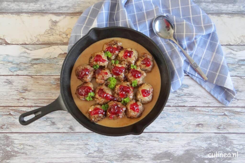 Zweedse gehaktballetjes