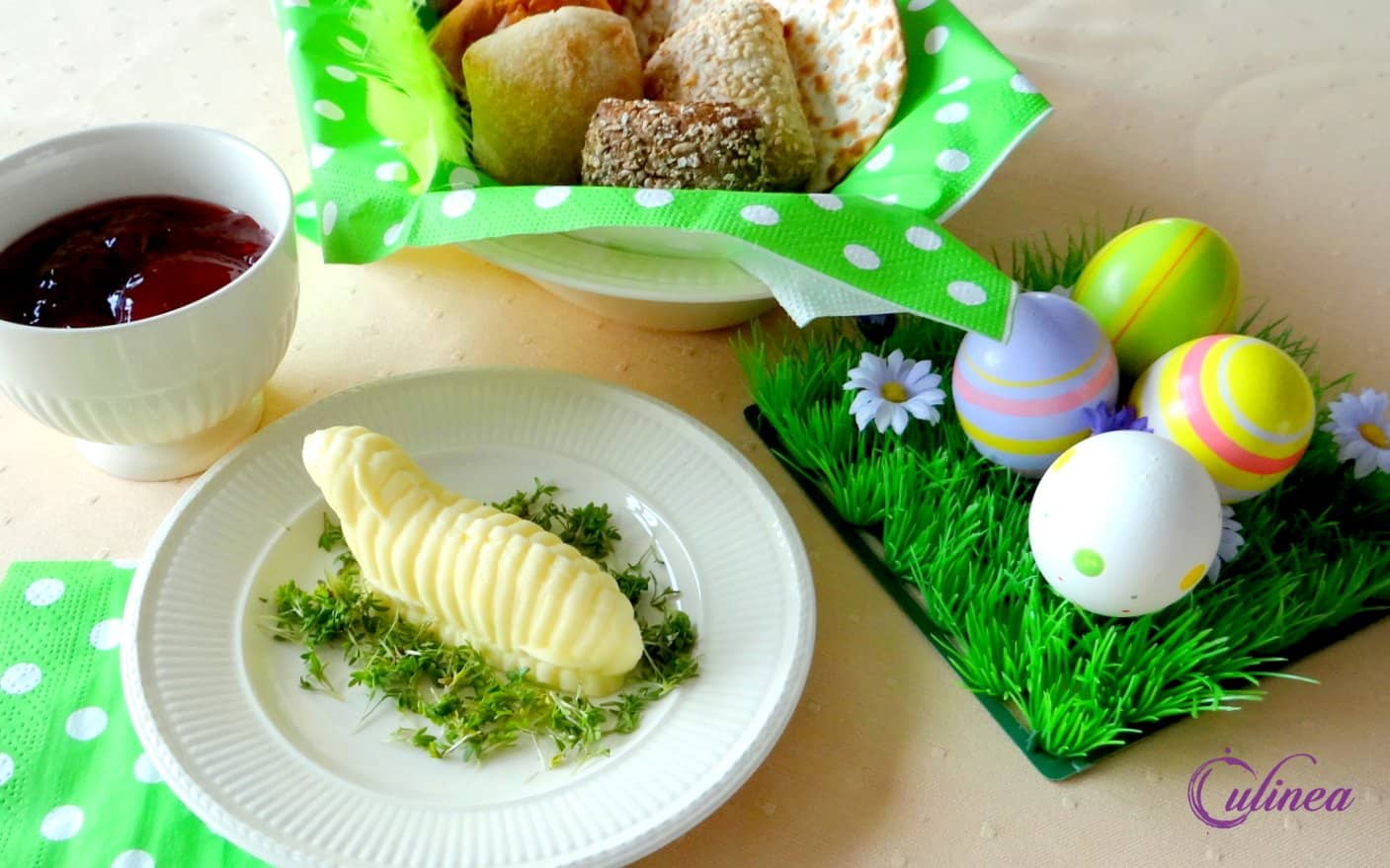 Boterlam maken voor de Paasdagen