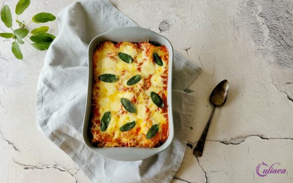 Cannelloni met spinazie en pompoen
