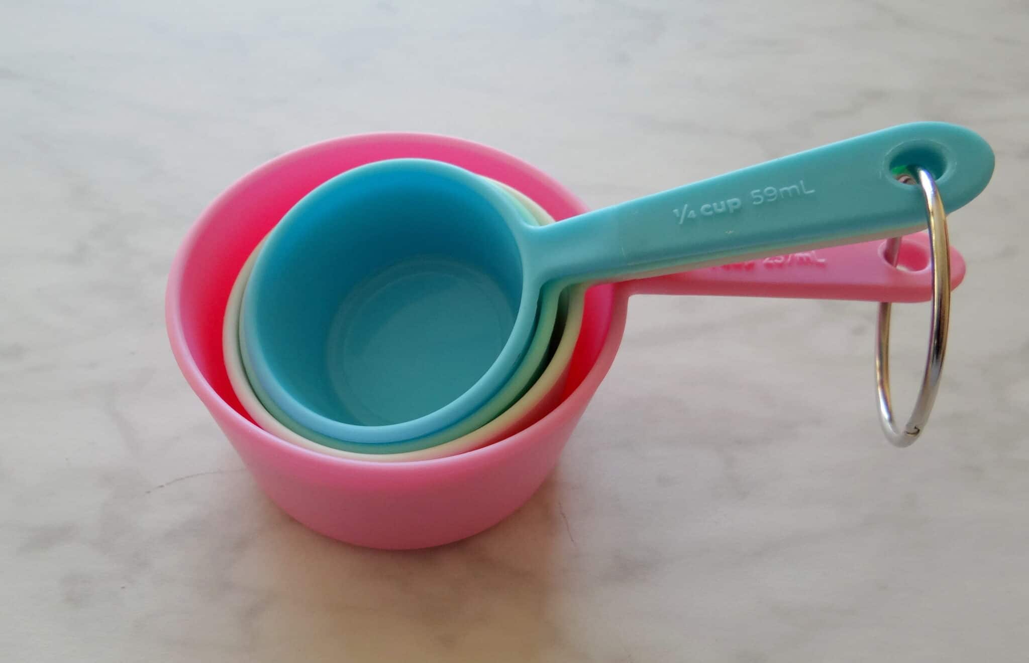 Omrekenen van cups en spoons naar grammen