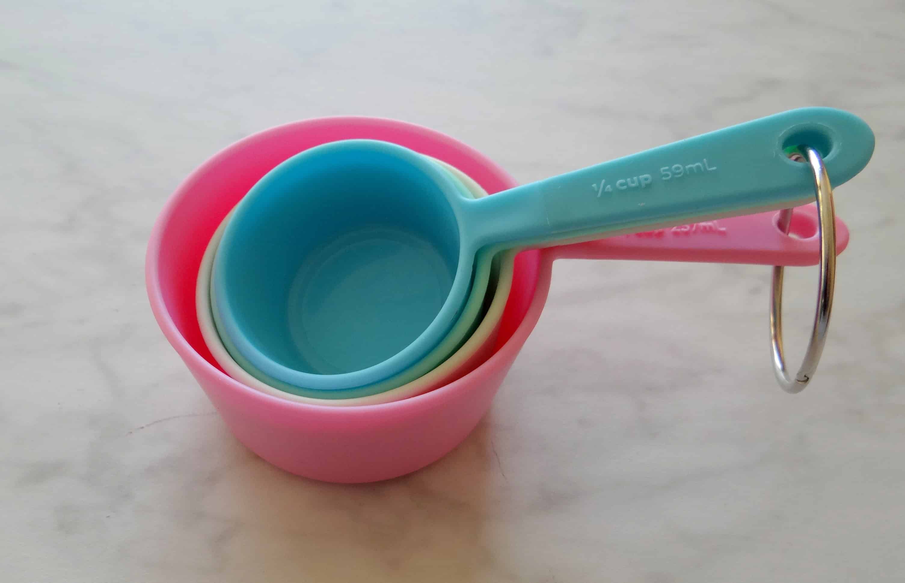 Omrekenen van cups en spoons naar grammen