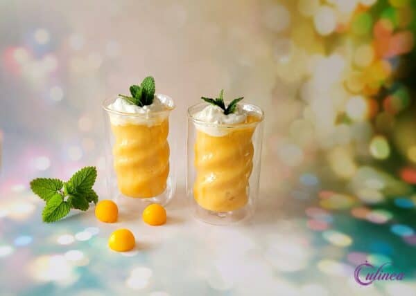 Frozen tropical cappuccino 