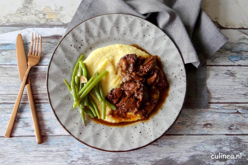 Mexicaans rundvlees met polenta