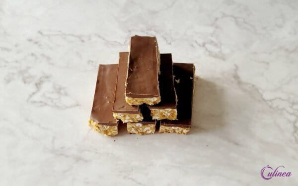 Pindakaas chocoladerepen