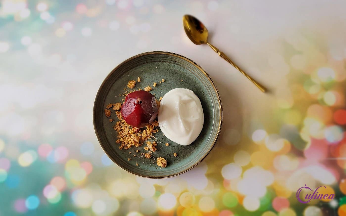 Stoofpeertjes met mascarponemousse