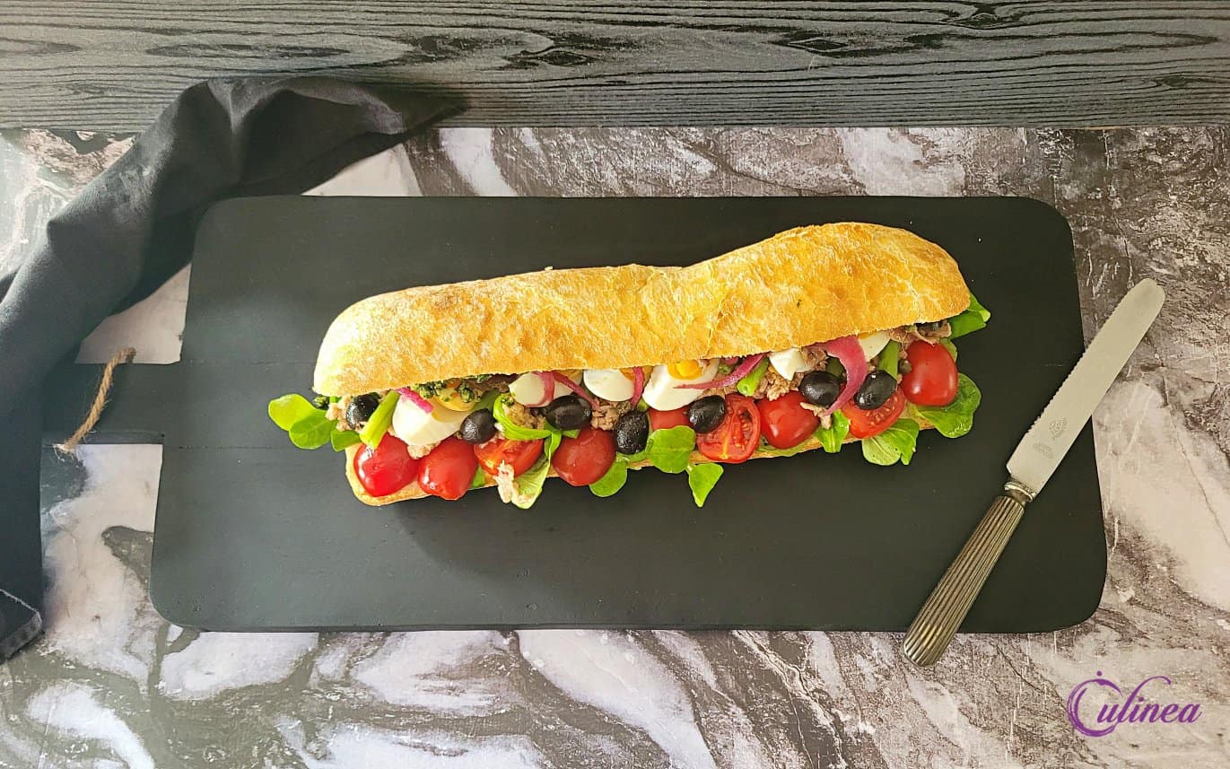 Stokbroodje Niçoise