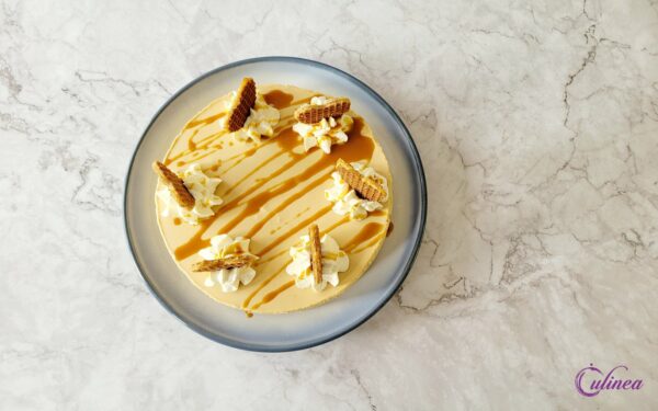 Stroopwafel mokka cheesecake