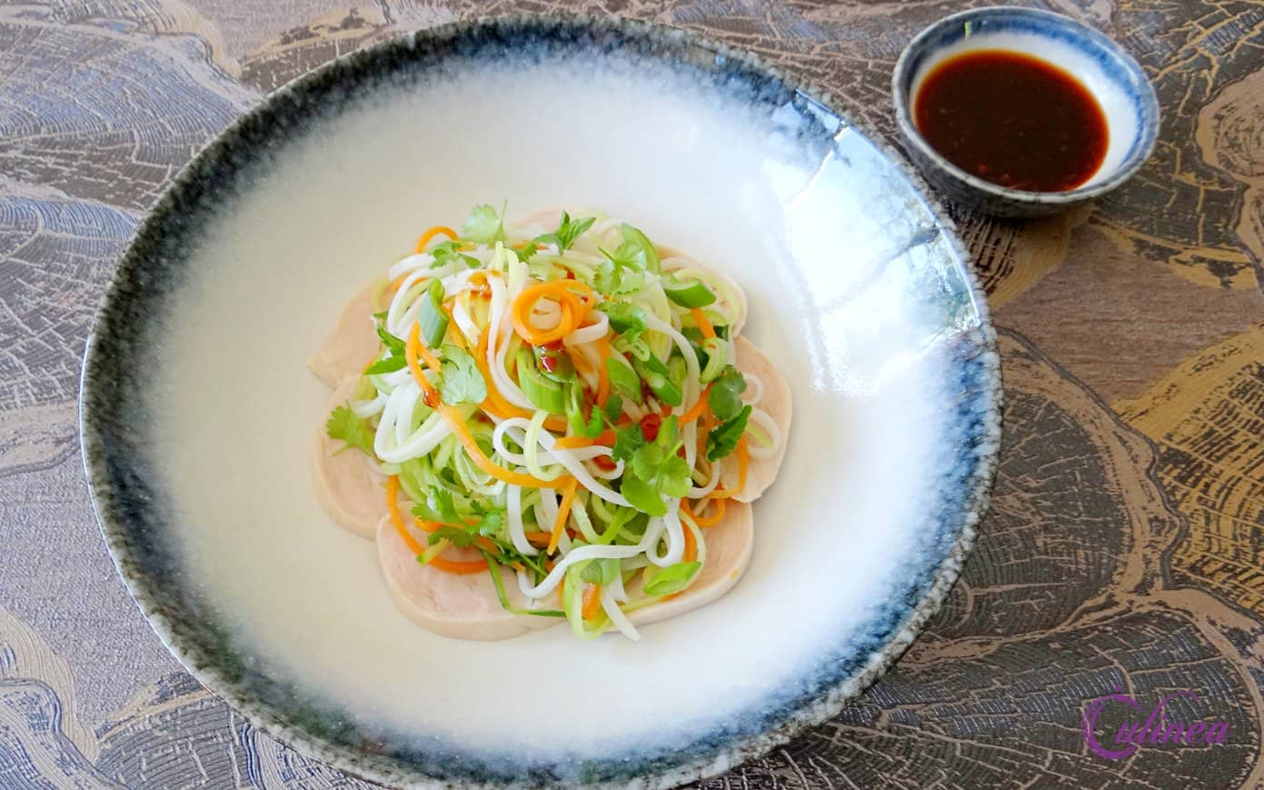 Thaise noedelsalade met kip