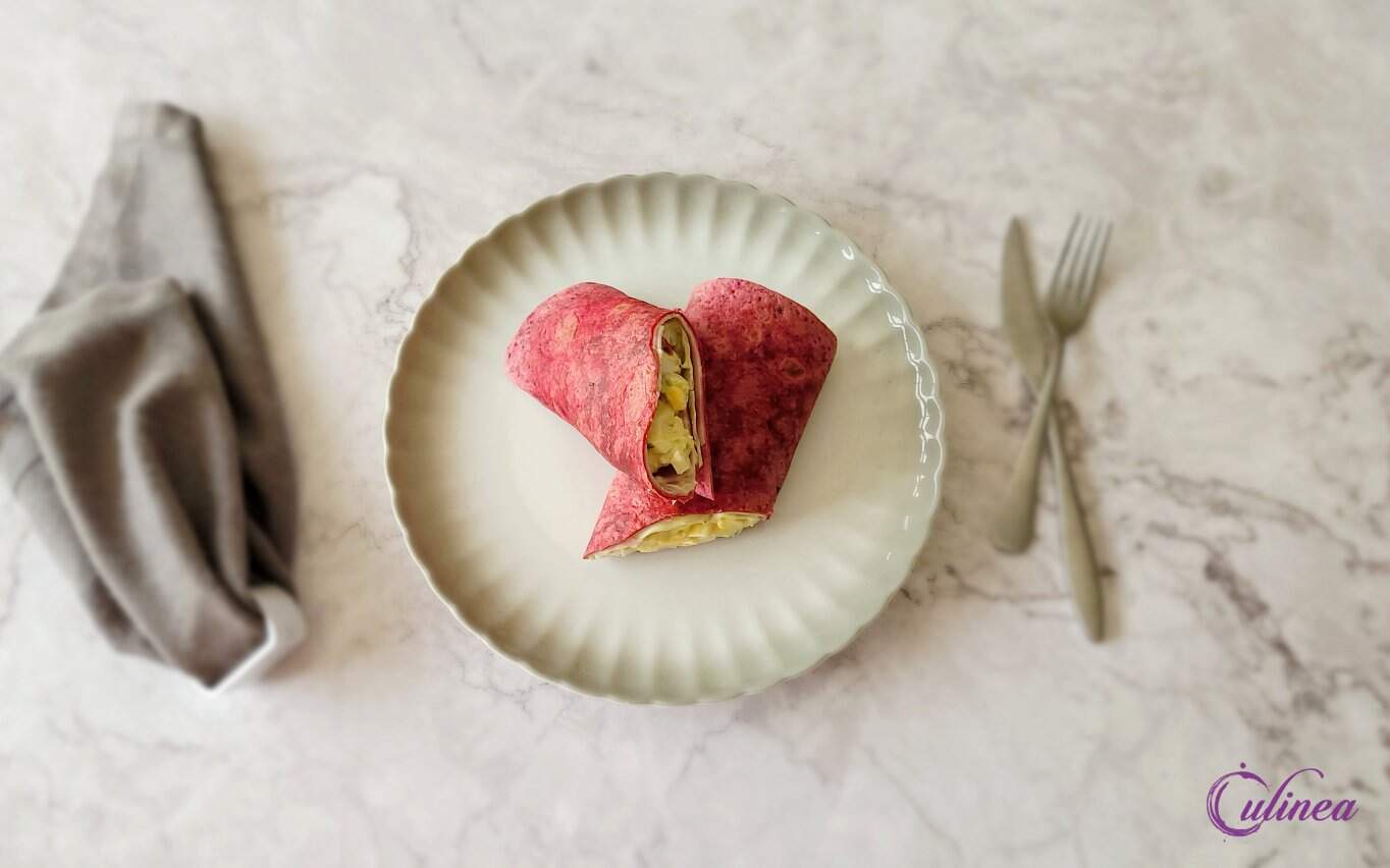 Wraps met eiersalade en avocado