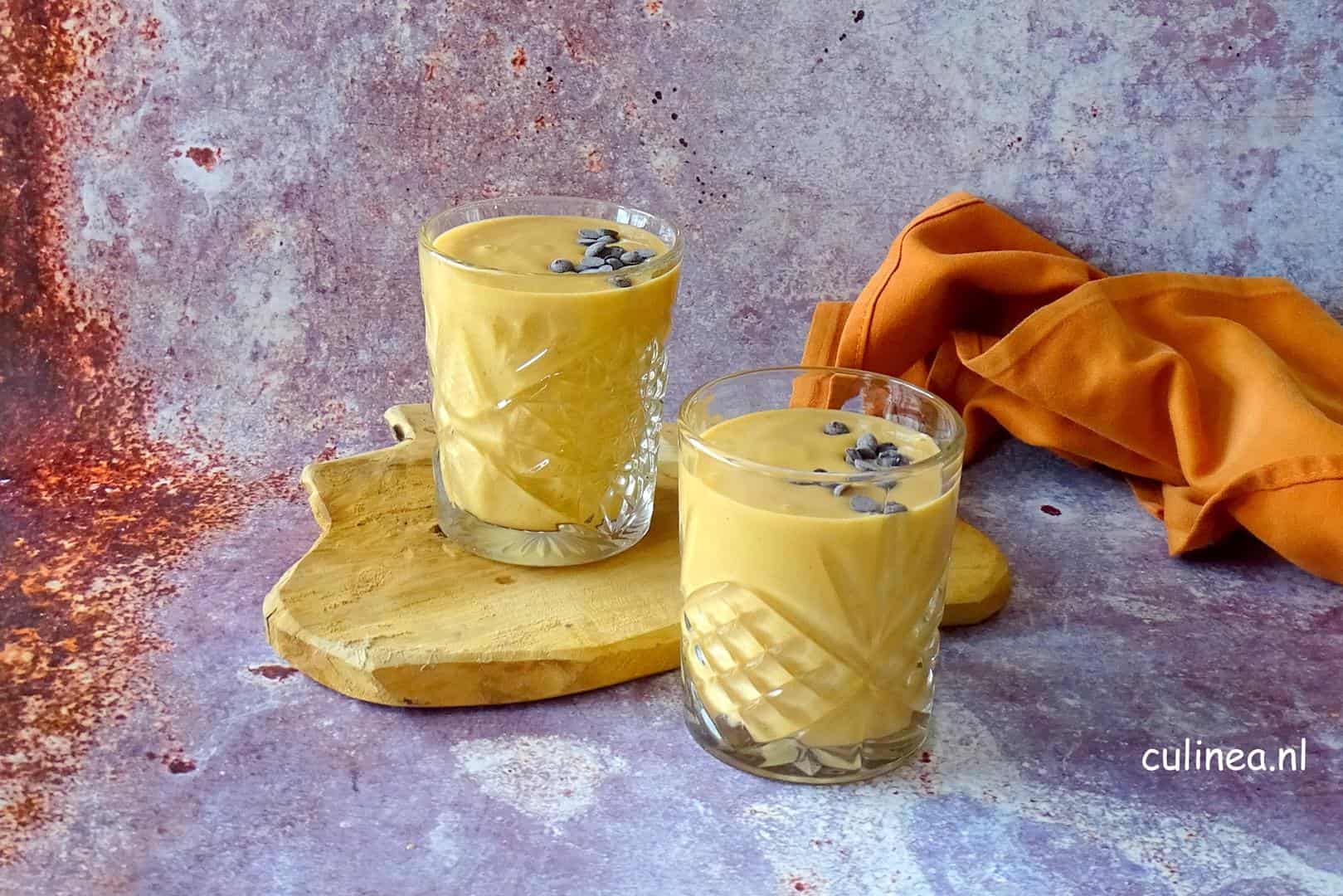 Zoete aardappel smoothie