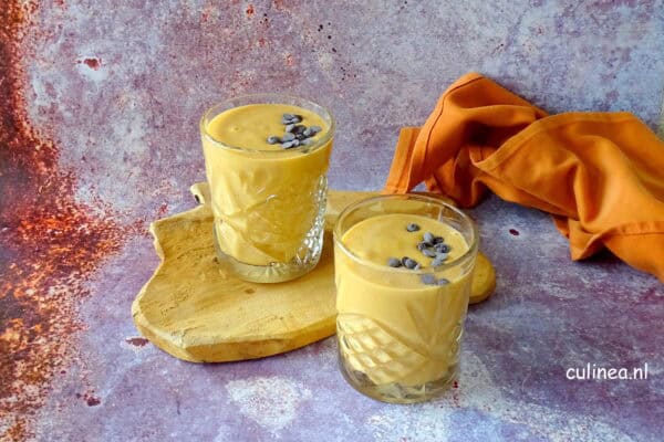Zoete aardappel smoothie