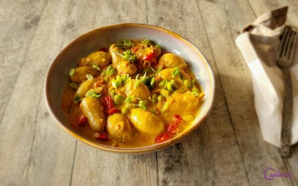 Aardappelcurry