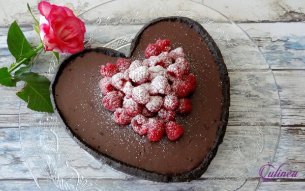 Oreo ganachetaart met frambozen