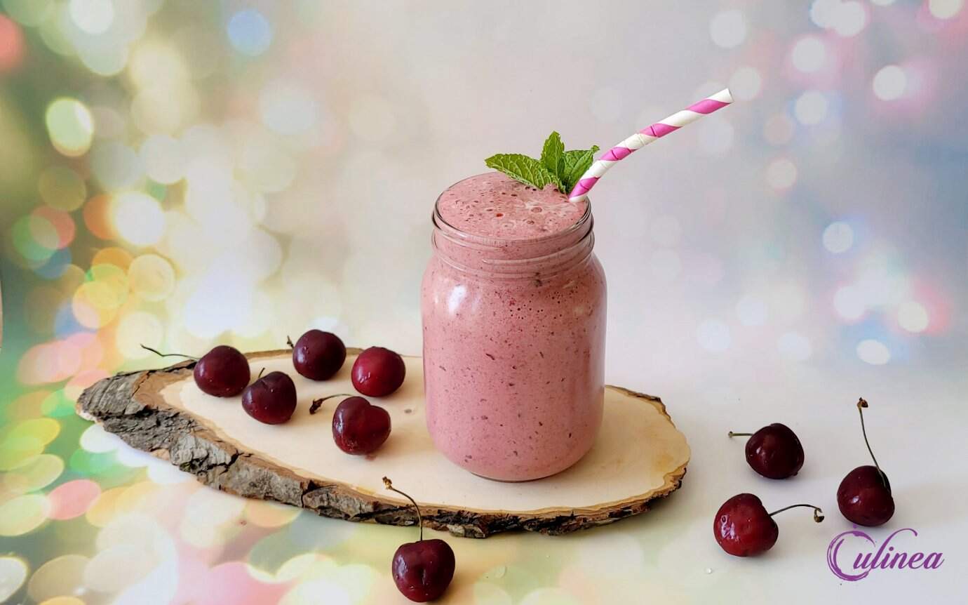 Kersen pruimen smoothie