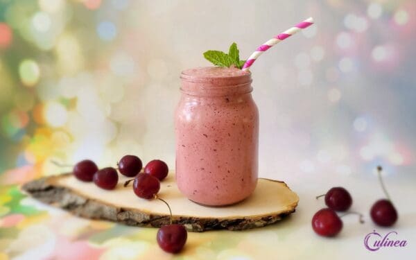 Kersen pruimen smoothie