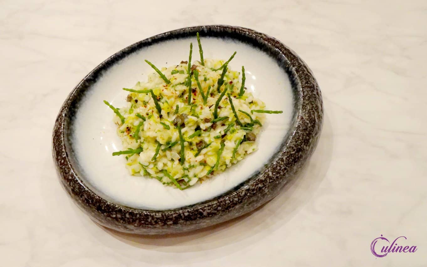 Zeekraalrisotto van Sergio Hermans