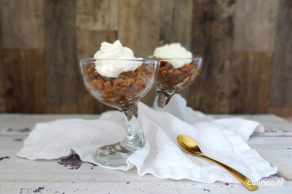 Espresso granita met slagroom