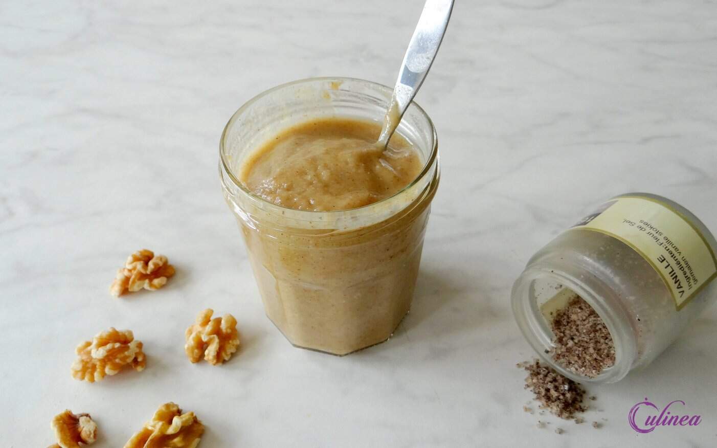 zelfgemaakte Walnotenpasta