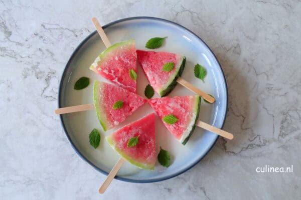 Watermeloen pizza