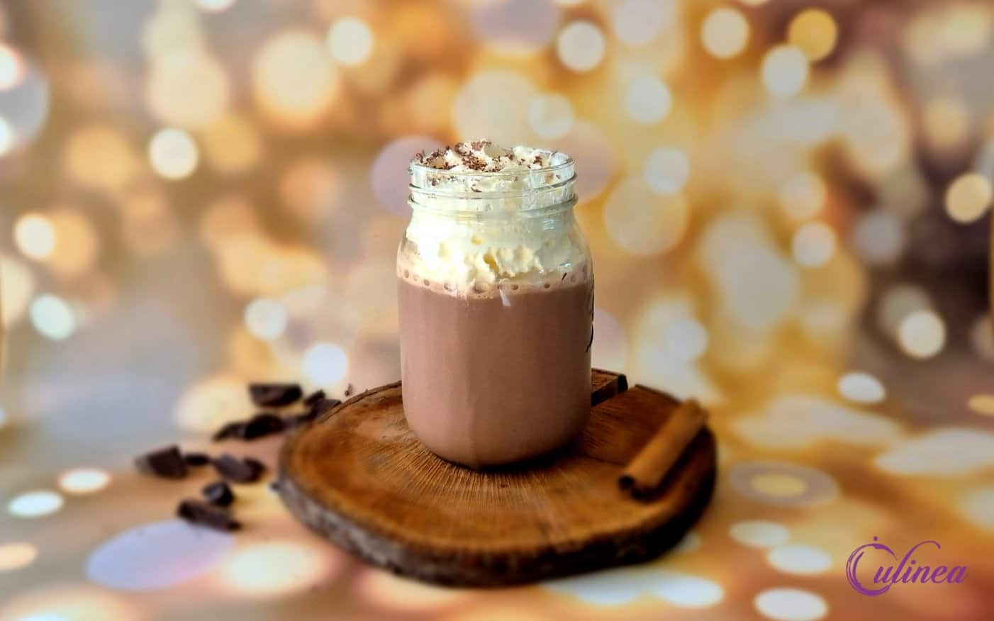 Heerlijke warme chocolademelk