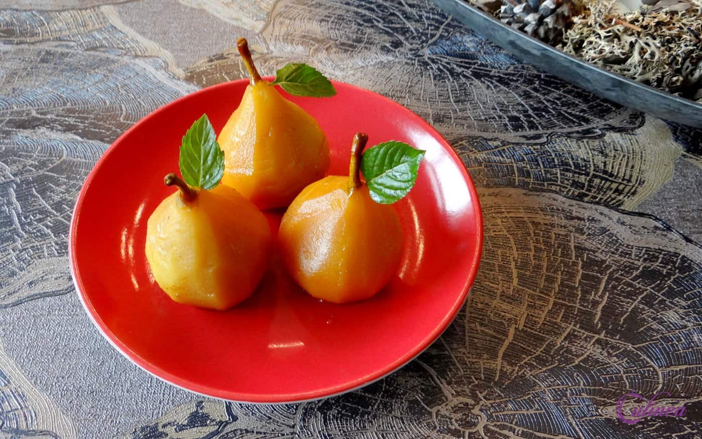 Gouden stoofpeertjes