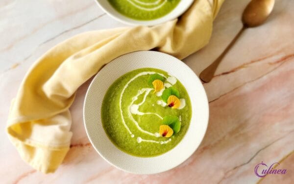 No-waste groene groentesoep
