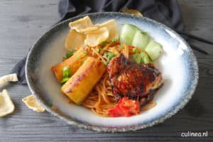 Surinaamse bami met kip