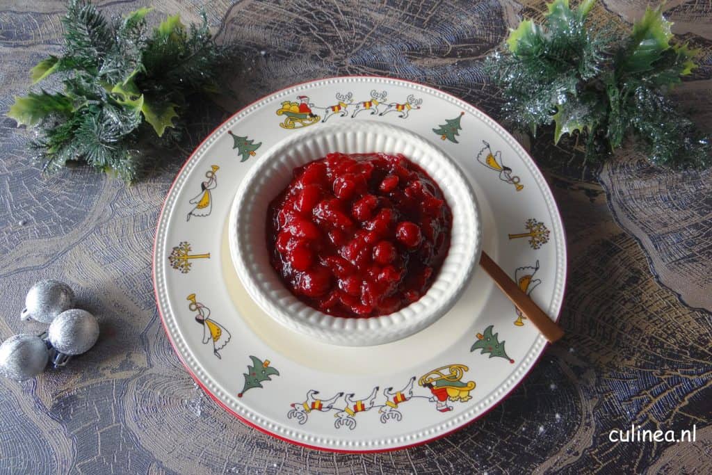 Cranberry compote