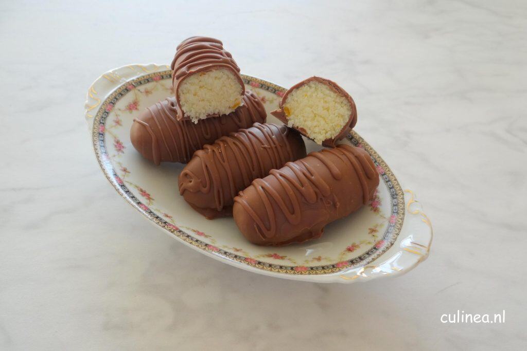 Tropische Bounty met mango en limoen