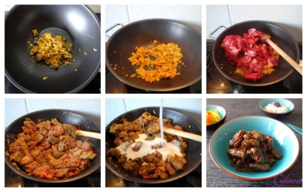 Indonesisch stoofvlees Rendang