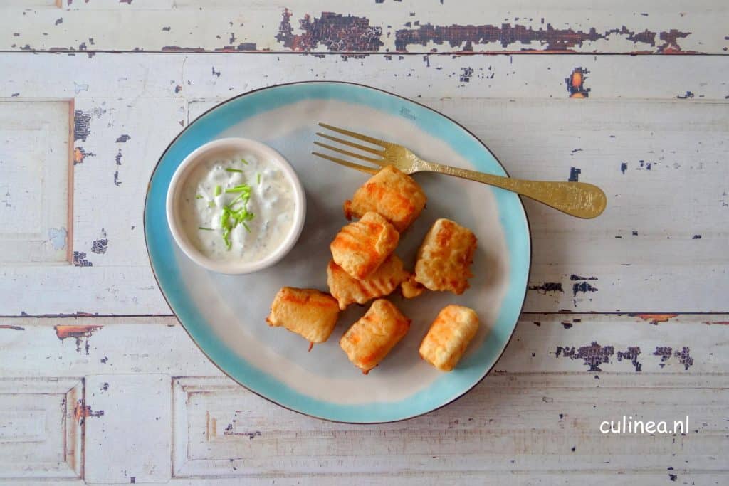 Zelfgemaakte kibbeling