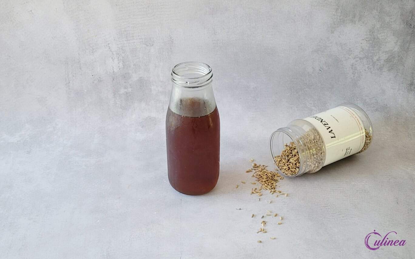 Lavendelsiroop maken