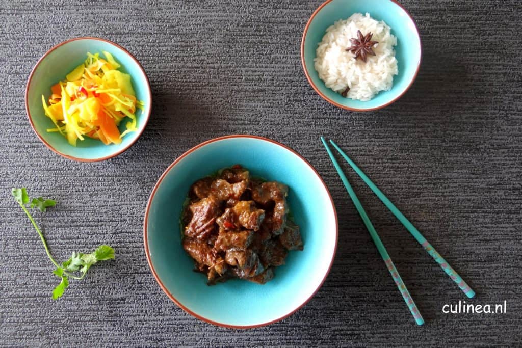 Indonesisch stoofvlees Rendang