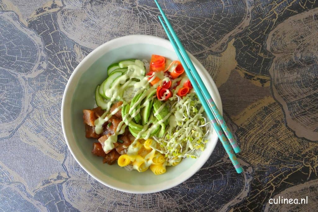 Poke bowl met tonijn