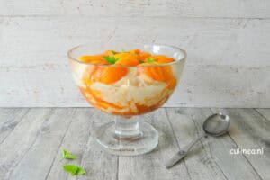 Eton Mess met perziken