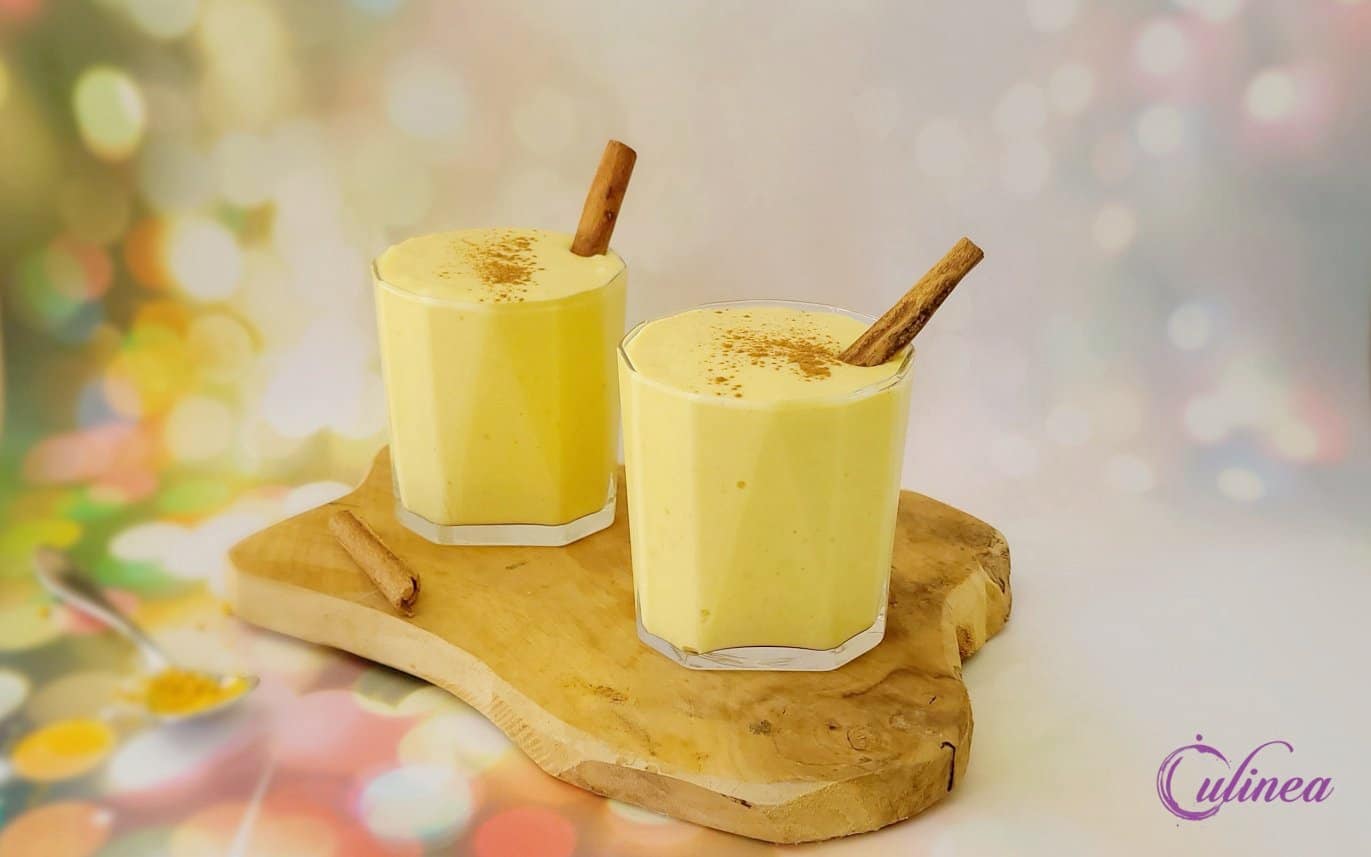 Golden milk smoothie