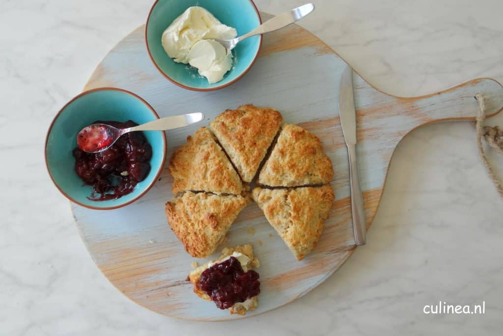 Verwenontbijtje met Scones