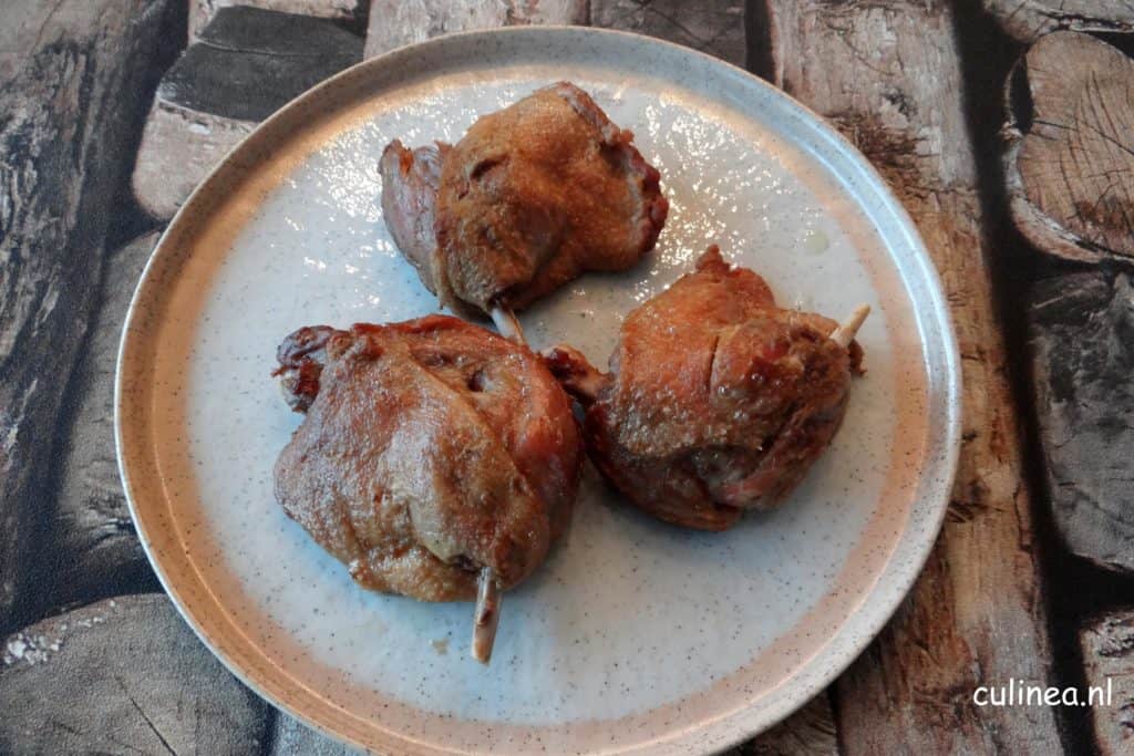 Gekonfijte eendenbout