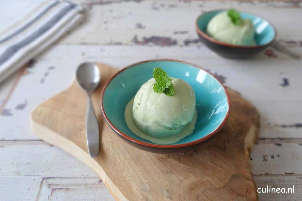 Matcha en wasabi ijs